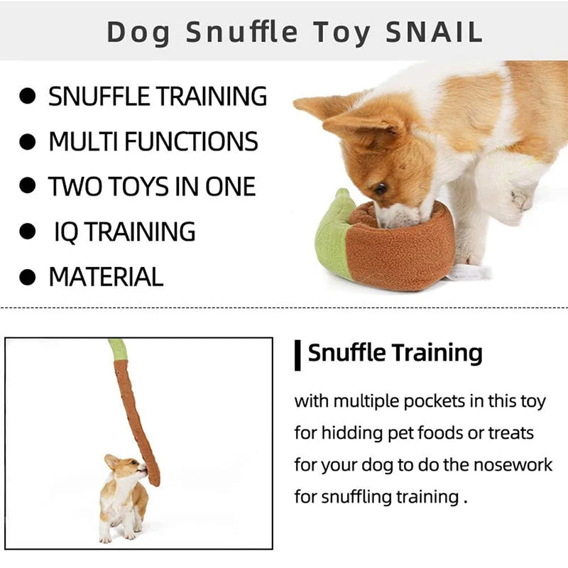 Pet Sniff Toy Squeaky Dog Decryption Interactive Toy For Foraging