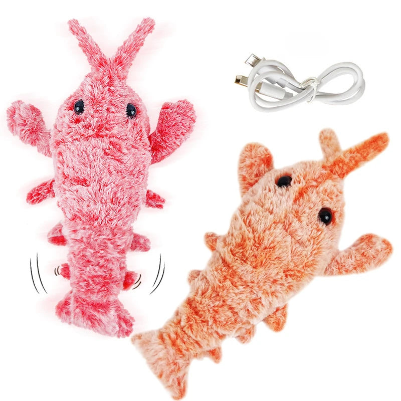 New Cat Toys Electric Lobster USB Rechargeable Simulation Jumping