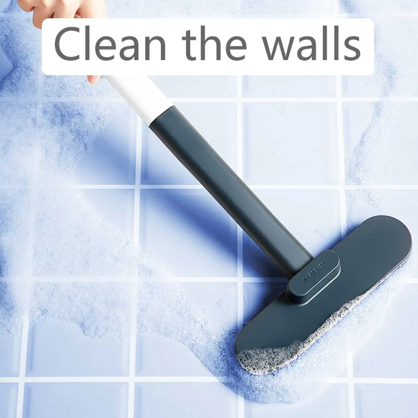 1 multifunctional long handled window brush, wet and dry