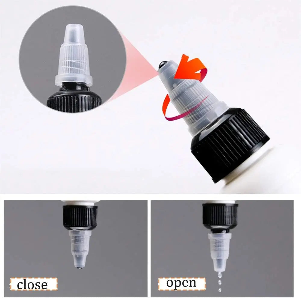 5Pcs 30ml/60ml/100ml/120ml/150ml Plastic PET Juice Liquid Capacity