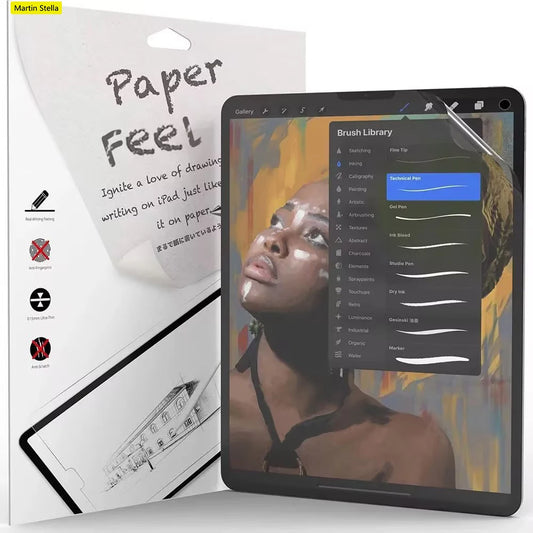 Paper Film Like Screen Protector PET For iPad 9.7 Air 2 3 10.5 Air 4 5