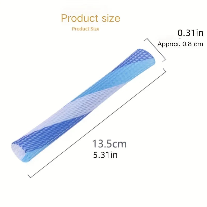 Folding Spring Shaped Toys  Colored Elastic Spring  Interactive Cat