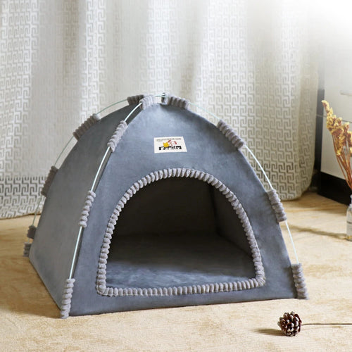 Foldable Cat House Pet Tent Four Seasons Universal Cat and Dog Pet