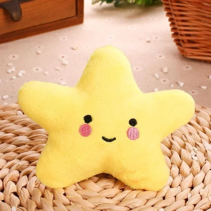 Pets Toys Plush Sounding Pentagram Toys Pets Chew Playing Fun Cute