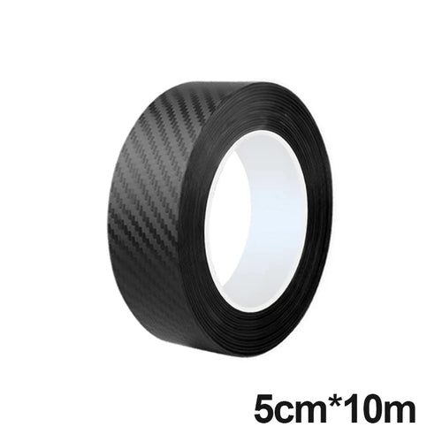 SEAMETAL 3D Carbon Fiber Car Protective Film Door Threshold Protector