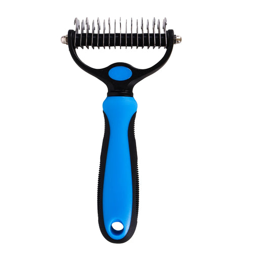 A Pet Double-sided Knot Comb Dog Comb Dog Comb Cat Beauty Hair Removal