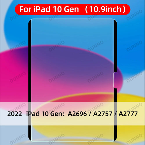 Paper Feel Screen Protector Film for iPad Air 11in 2024 Pro 11/12.9