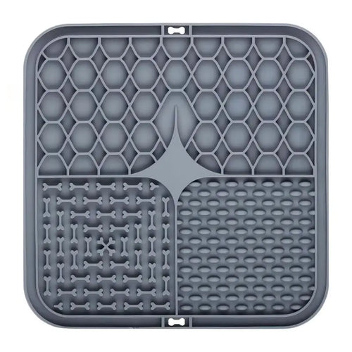 Pet Lick Silicone Mat Pet Slow Food Plate Dog Bathing Distraction