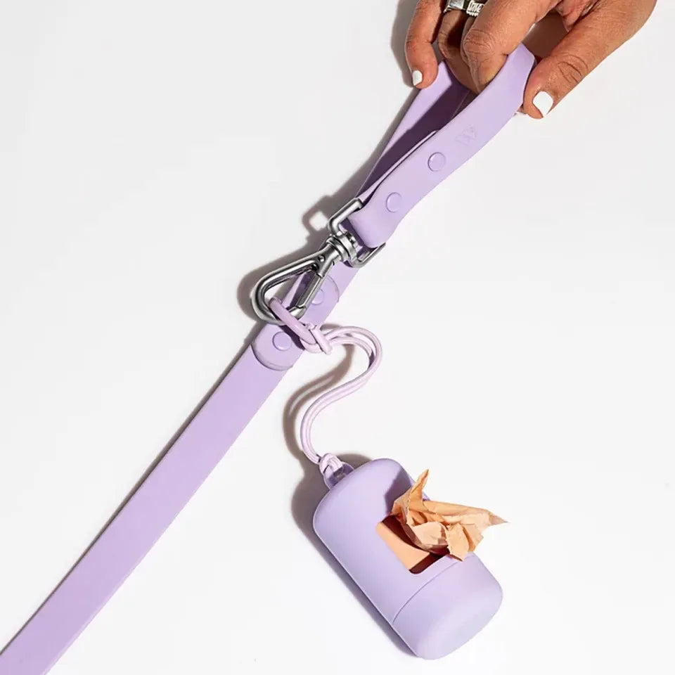 Dog Poop Bag Carrier Portable Pet Waste Bag Dispenser Luxury Stylish