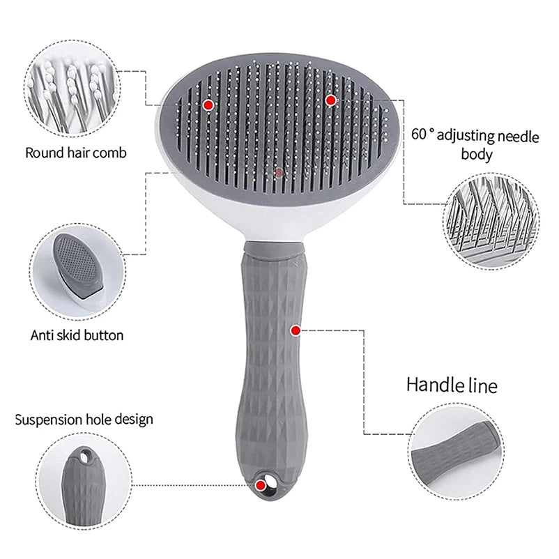 Hot-selling pet cat dog comb effective to remove floating hair comb
