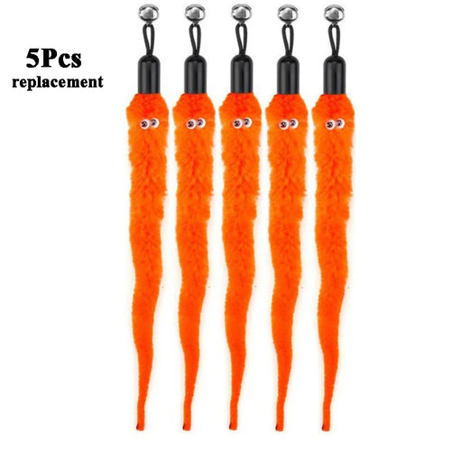 Replace Plush Cat Toy Accessories Worms Replacement Head Funny Cat