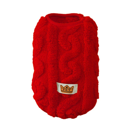 Cute Warm Cat Clothes Autumn Winter Fleece Sweater For Small Cats Dog