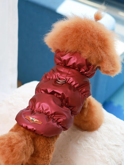 Dog Jacket For Autumn/Winter, Pet Coat, 3-Layer Thick Warm Outerwear,