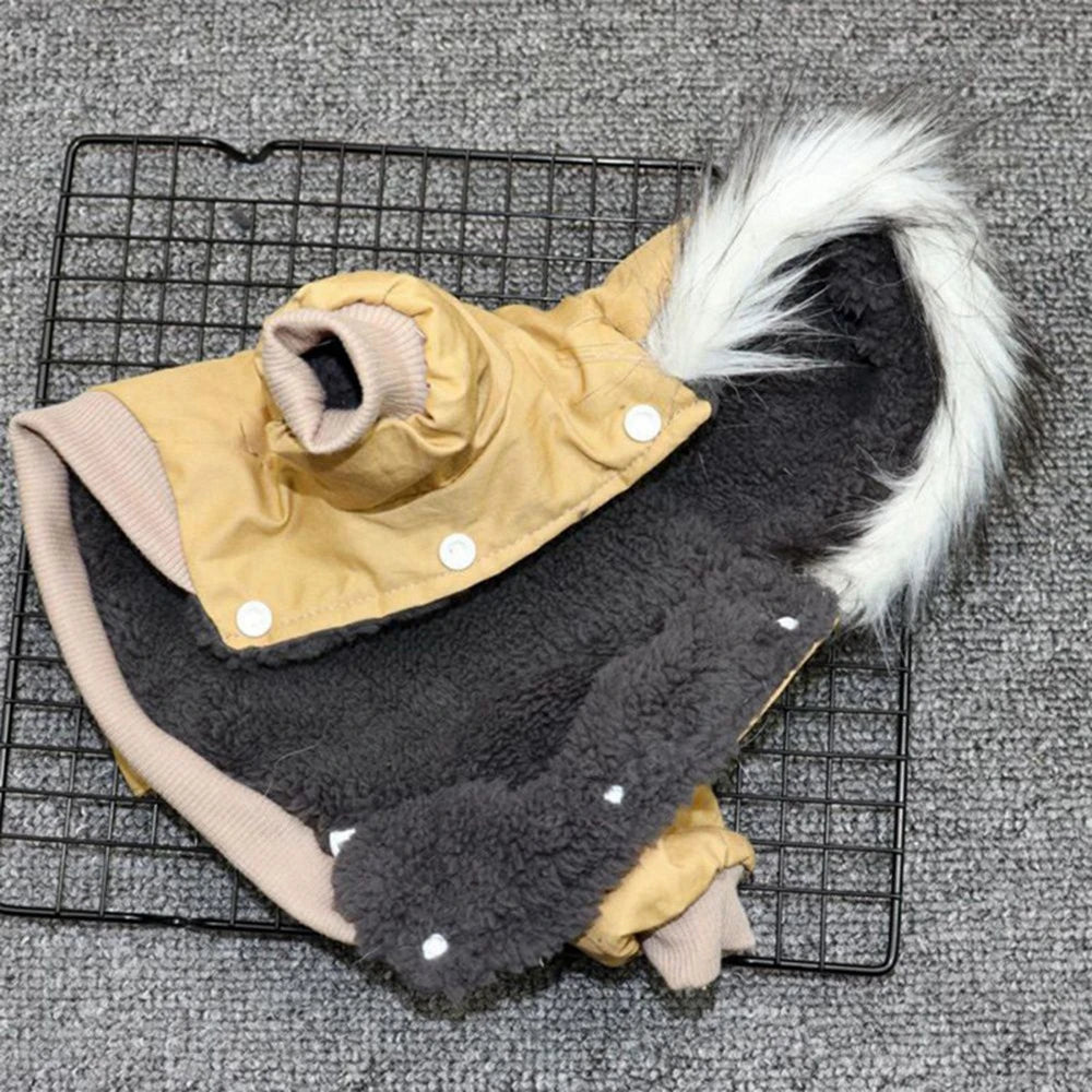 Winter Puppy Pet Dog Coat for Small Medium Dogs Thicken Warm Chihuahua