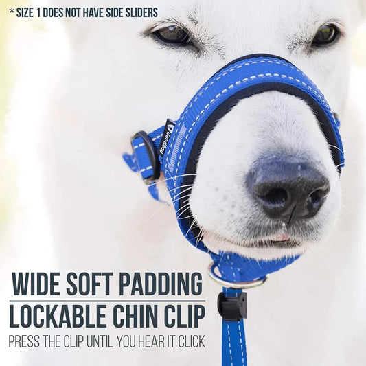 2026 New Nylon Portable Dog Muzzle Rope, Dog Cage Head Anti-Bite Pet