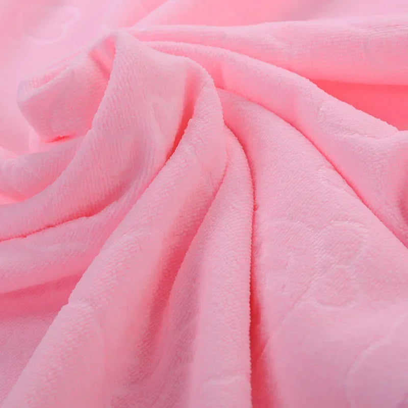 Quick Drying Dog and Cat Towels Soft Fiber Towels Absorbent Bath Towel