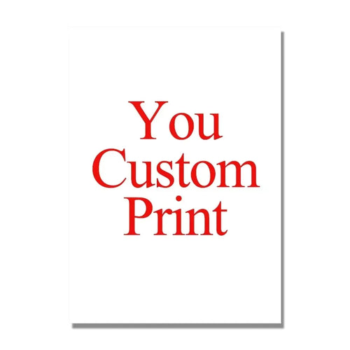 Custom Print Canvas Painting From Your Photos Wedding Birthday Poster