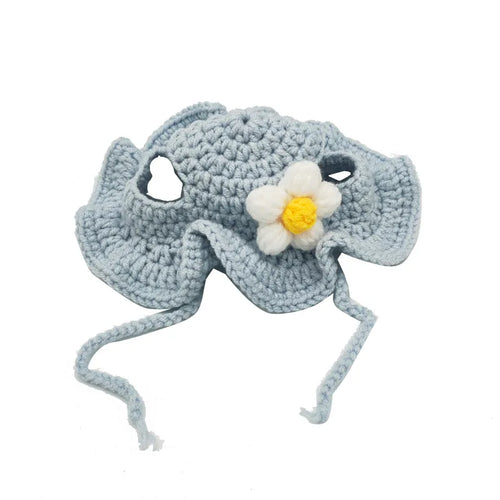 Autumn Winter Cat Hat Elastic Cute Refined Pet Hat Puppy Kittens