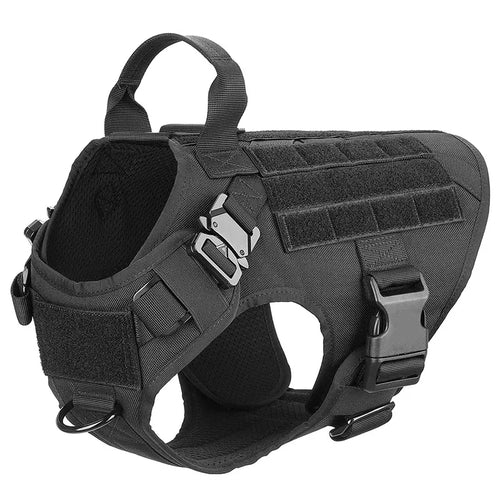 Military Large Dog Harness Pet German Shepherd K9 Malinois Training