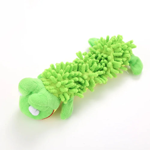 Durable Pet Dog Plush Toy for Small Breeds - Animal Shape Squeaky Chew
