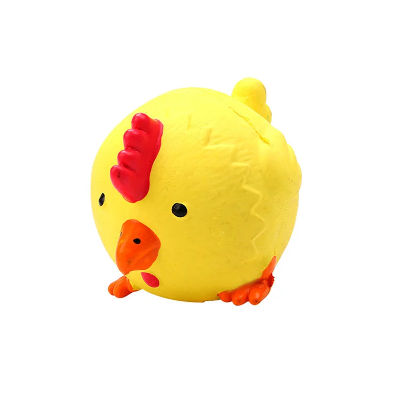 Pet Supplies Amazon Hot selling Animal Shaped Latex Toys Bite and Bite