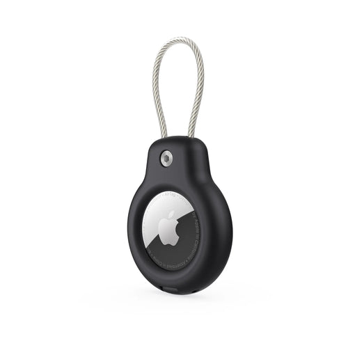 For Apple Airtag Case Hard Plastics Holder Anti-Loss Keychain With
