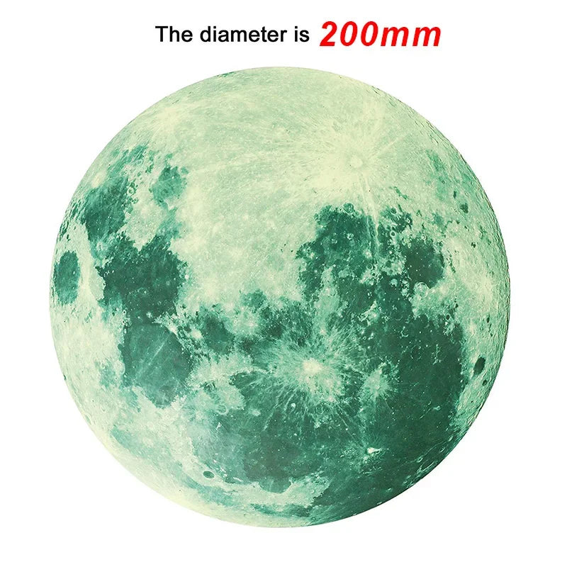 Luminous Moon Stars Wall Stickers for Kids room Bedroom Decor Glow in
