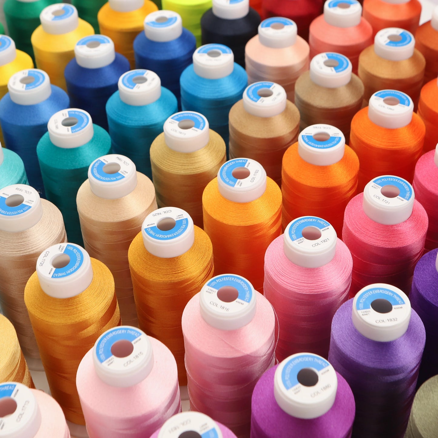 40 Weight 120D/2 Polyester Embroidery Thread 4000 Meter Brother Singer