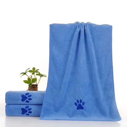 1Pc Pet Towel Soft, Thickened and Quick-drying Small Large Dog Cat