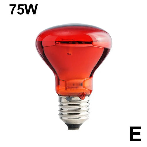E27 Poultry Heating Bulb 25W-100W Infrared Insulation Heating For