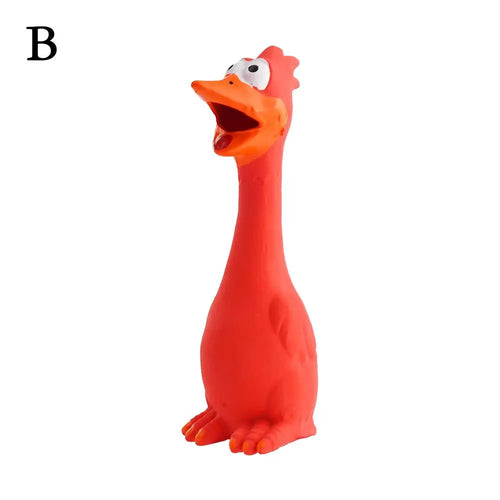New Squeak Dog Toy Chew Bone Squeaky Ball Chicken Sound Dog Toys Tooth