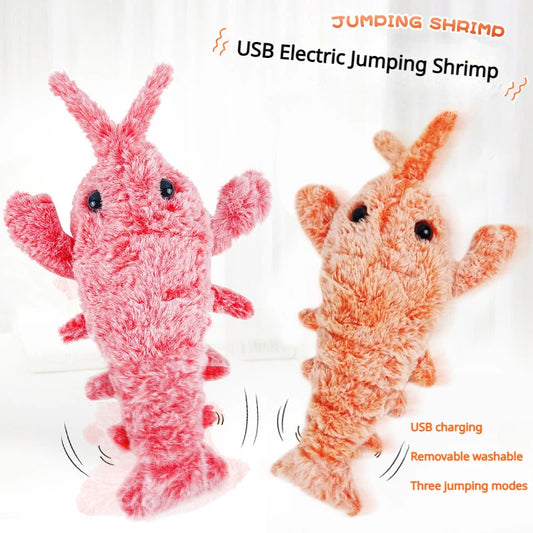 New Cat Toys Electric Lobster USB Rechargeable Simulation Jumping
