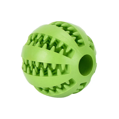 Interactive Dog Food Ball Rubber Chew Toy for Small to Large Dogs And