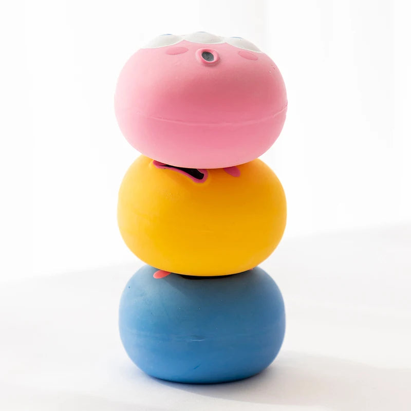 Pet Squeaky Toys Pet Ball Toys Dog Chewing Rubber Ball Cleaning Tooth