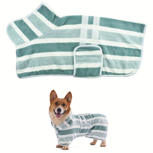 Dog Towel Pet Bathrobe, Fully Wrapped and Quick Drying, pet Quick