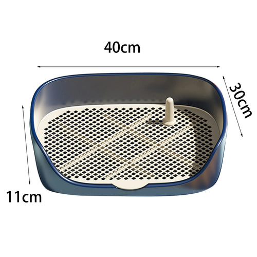Pet Dog Toilet Portable Dog Potty Pan Trainer Litter Box Anti-Splash