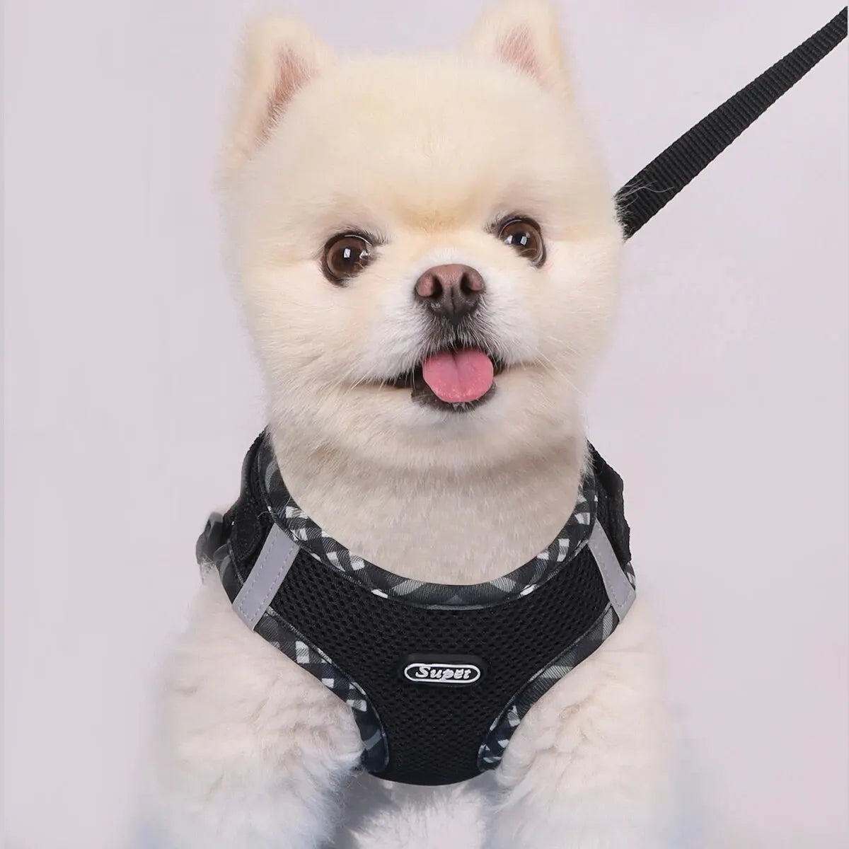 Supet 1pc Dog Harness, Anti-Pull, Pet Harness, Adjustable, Easy to