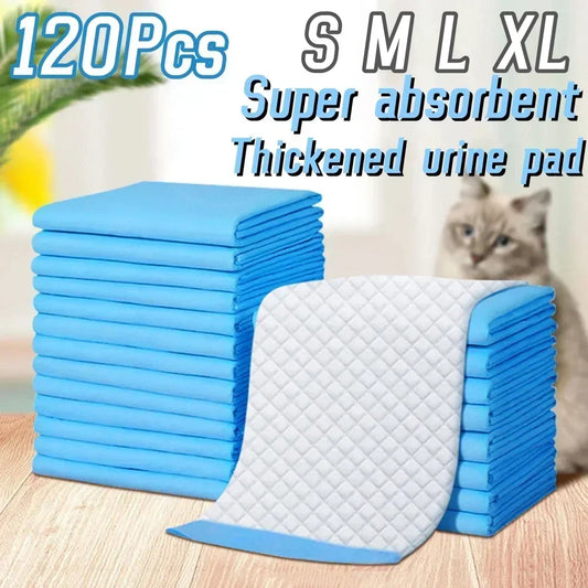 20/40/50/100-Pack Ultra Absorbent Pet Diaper Pads for Dogs &Cats