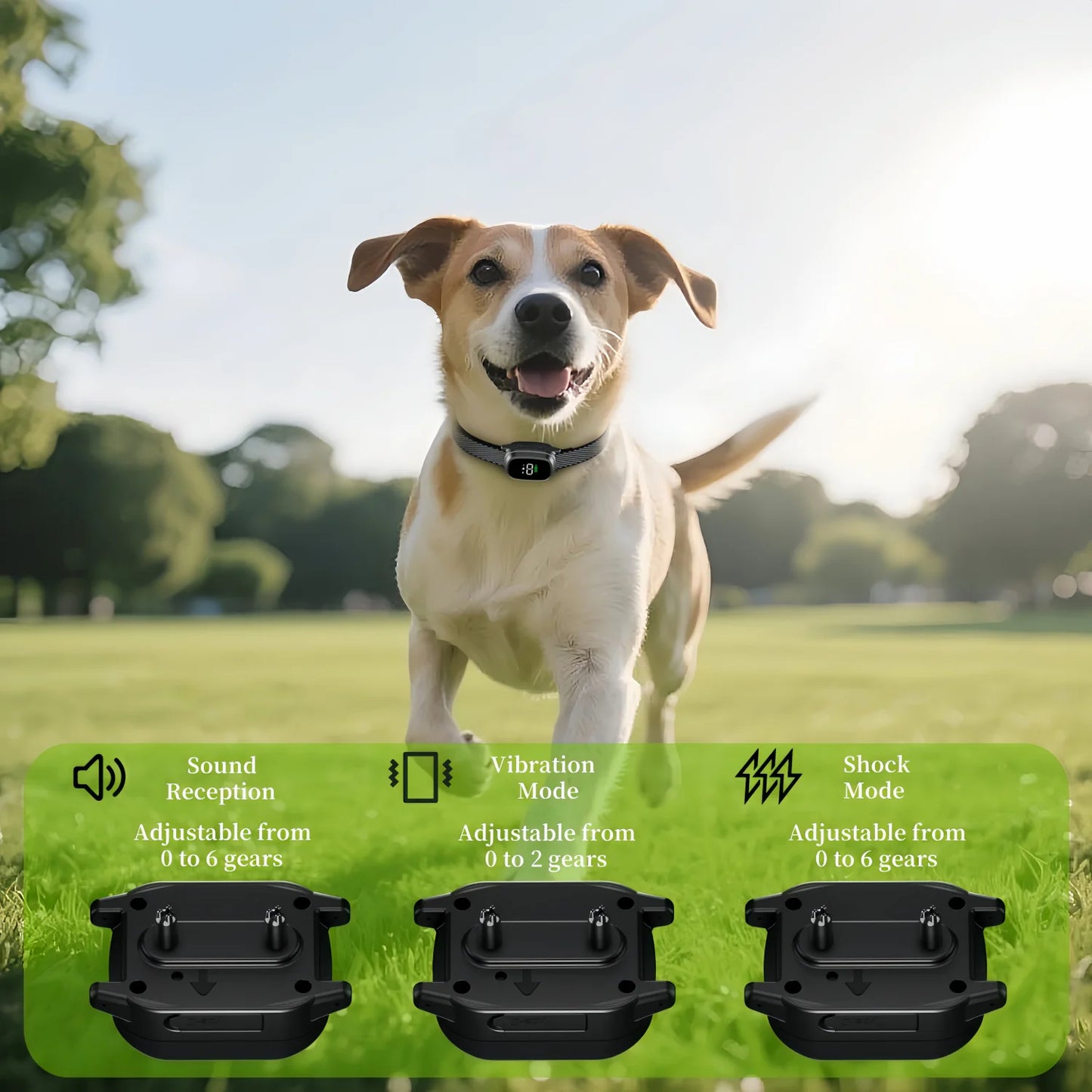 Pet Dog Anti Barking Device Waterproof Ultrasonic Stop Barking