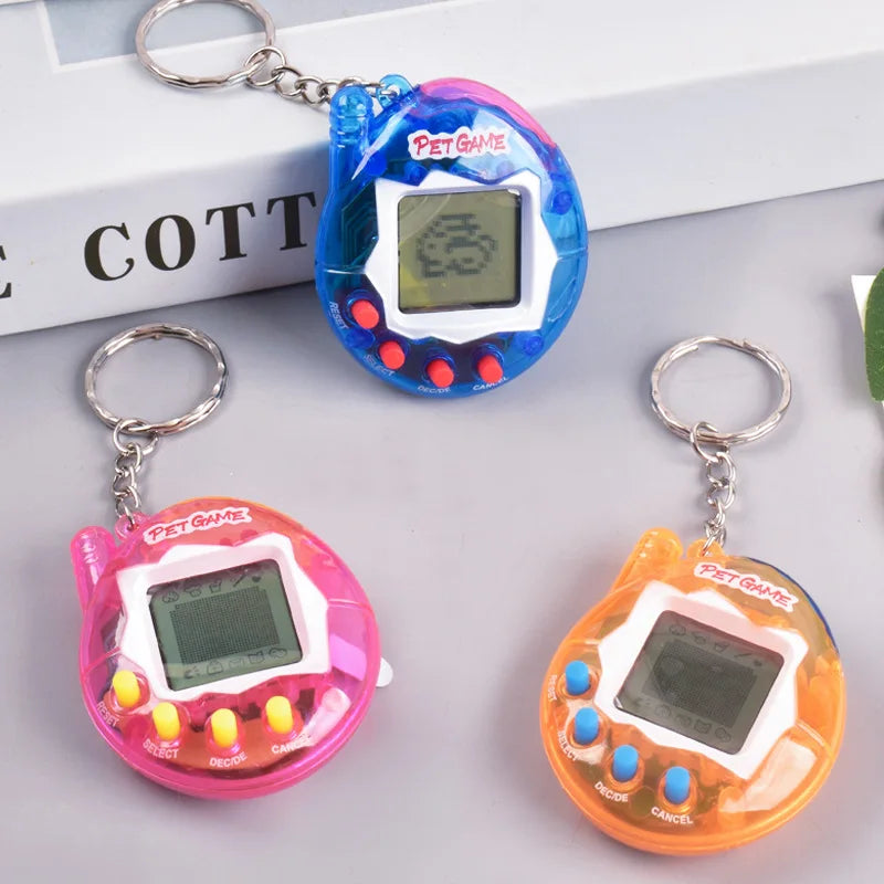 1PC Transparent Electronic Pets Nostalgic 168 Pets In One Virtual