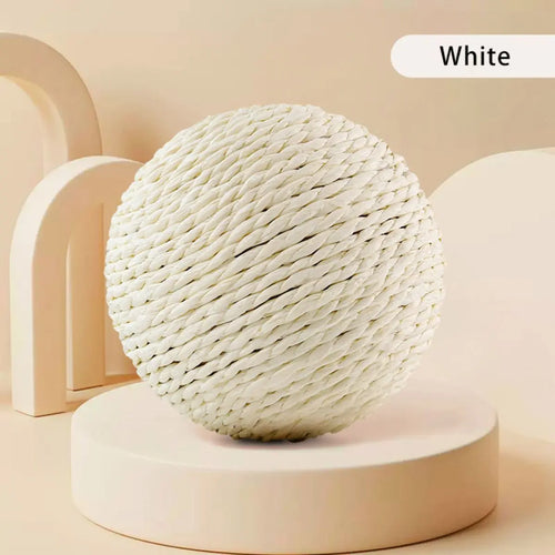 10CM Interactive Sisal Cat Scratching Ball Toy For Kitten Teeth