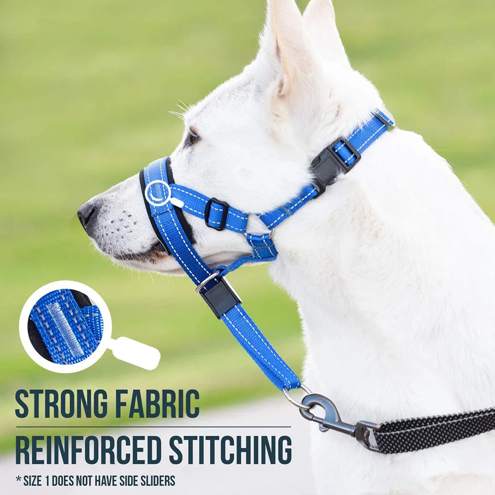 Dog Mouth Muzzles Anti Bark Dog Collar Breathable Dog Training Tool