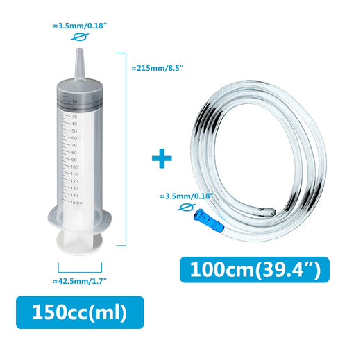 Multifunction 100ml-550ml Syringe Large Capacity With 100cm Hose Pump