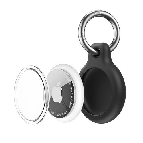 Waterproof Cover for Apple Airtag Holder Keychain with Anti-Lost