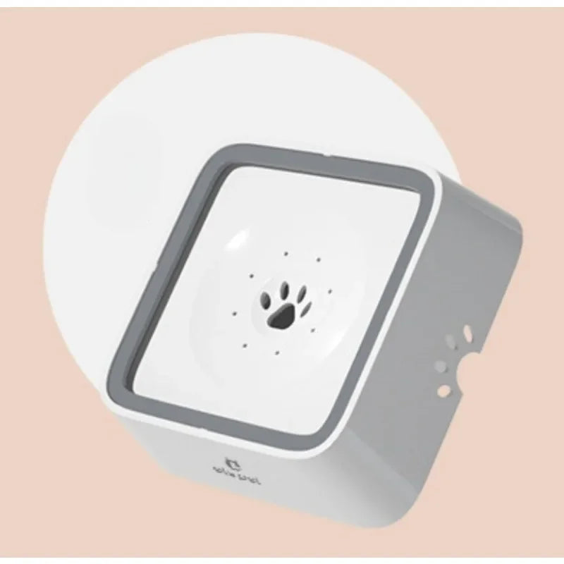 1PCS Dog Drinking Bowl Floating No Wet Mouth Cat Bowl Overflow Dog