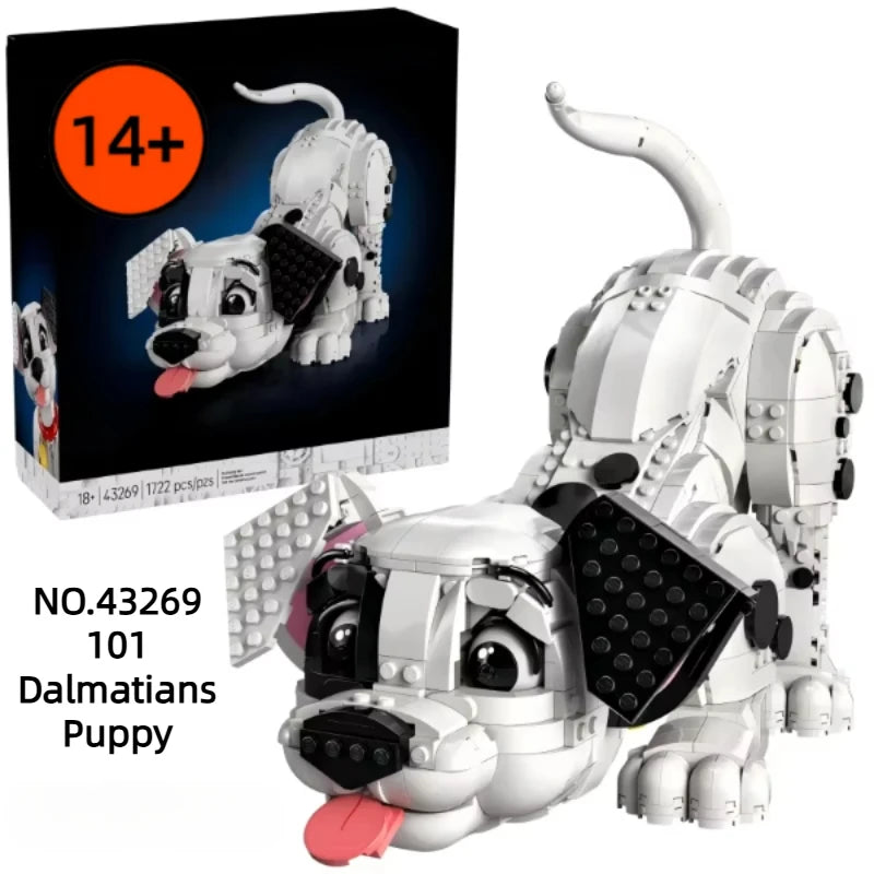 Creative 101 Dalmatians Puppy Building Blocks 1722pcs Model Bricks