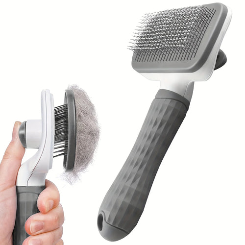 Self-cleaning Pet Hair Remove Comb Cat Slicker Brush Pet Hair Removal