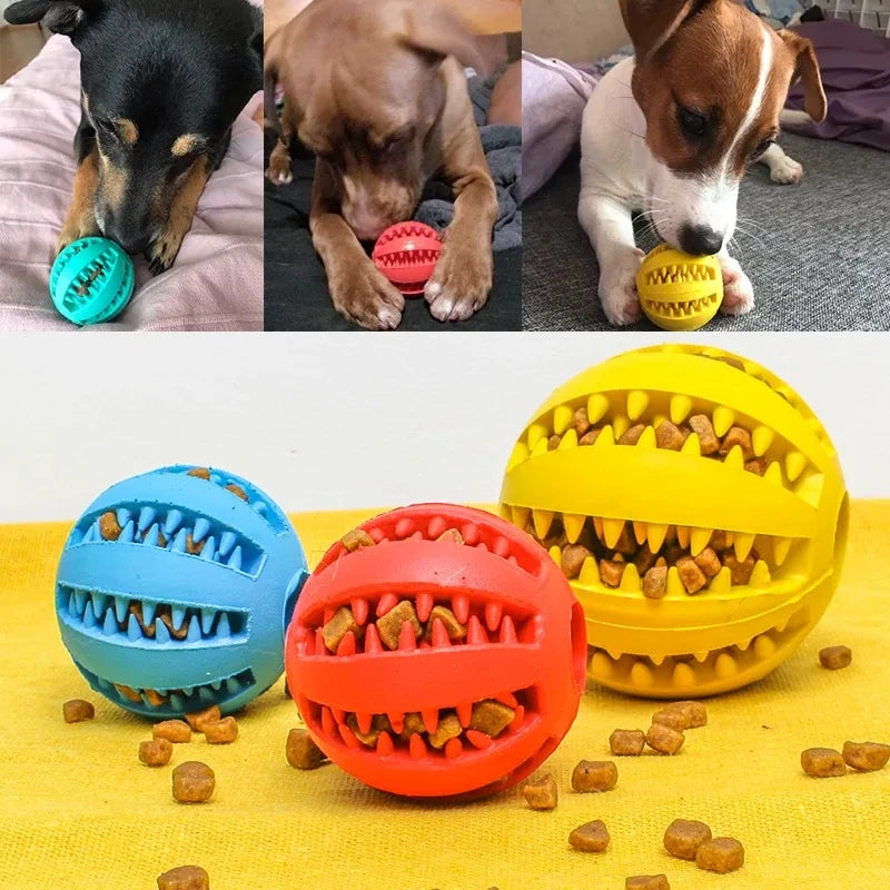 Cross-border pet dog leakage toy balls, teething puzzles, anti-boring