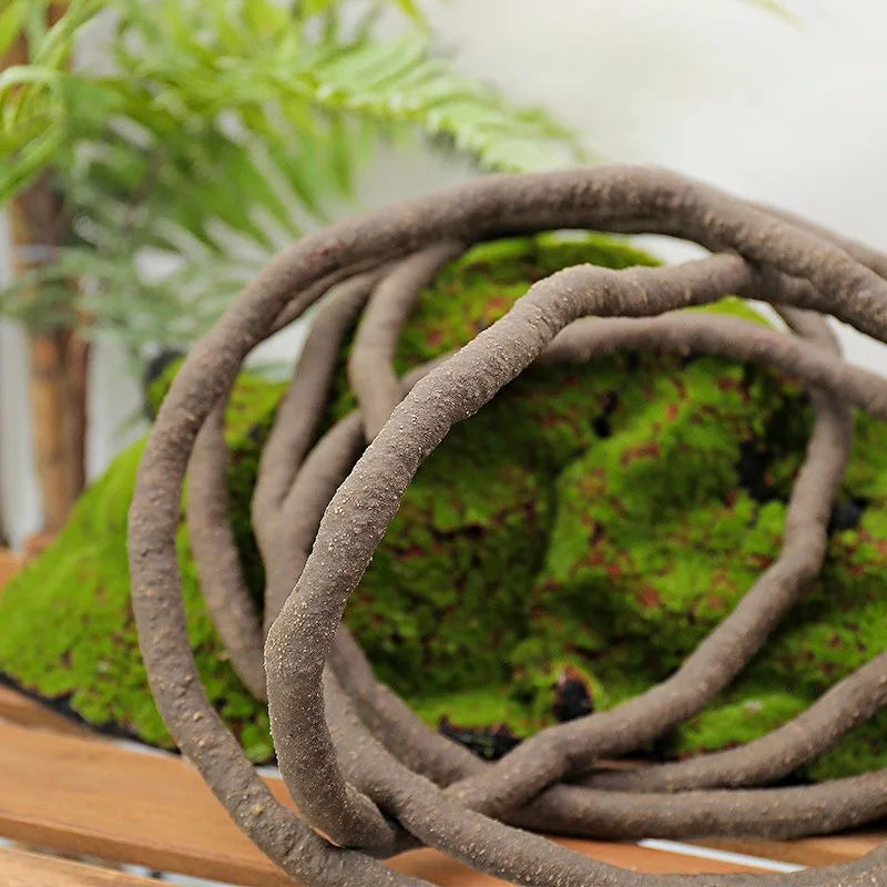 Artificial Ivy Vine Plants 39.37 Inches Pvc Fake Rattan Climbing Pets