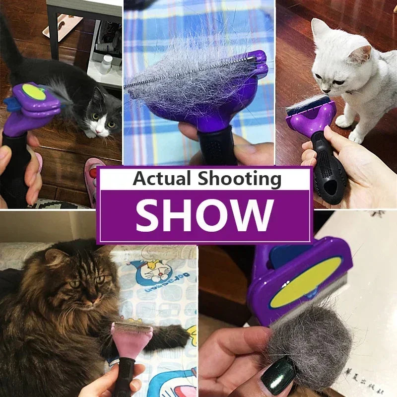 Cat Hair Removal Comb Cat Brush Pet Grooming Brush Dog Comb Cat Hair